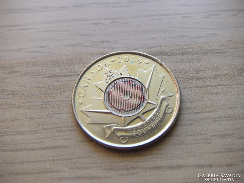 25 Cent 2000  Kanada  ( Emlékezés Napja  )