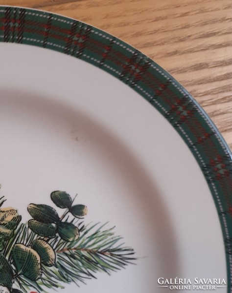 ROYAL GALLERY gyönyörű karácsonyi tányér "N"O"E"L