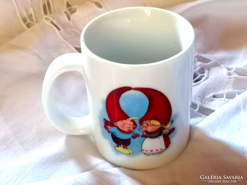 Very rare, elf, retro moon mug, children's mug