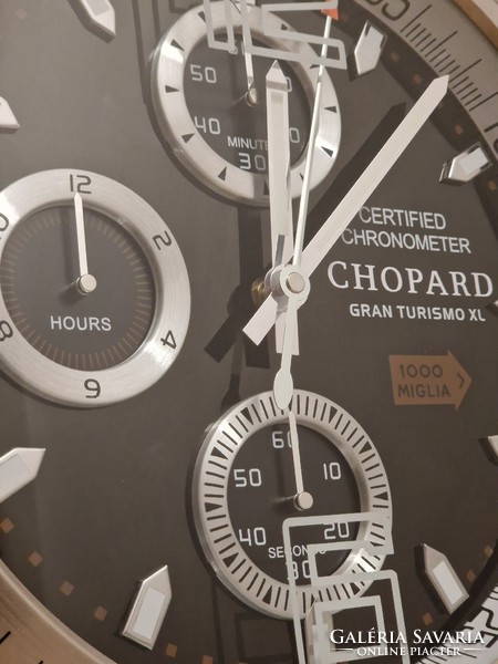 Chopard mille miglia 1000 gran turismo xl chronograph wall clock - dealer edition