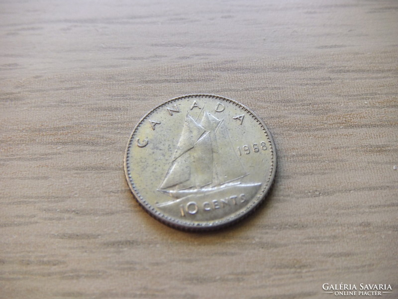 10 Cent 1968  Kanada