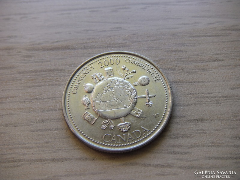 25 Cent 2000  Kanada  ( Közösség    )