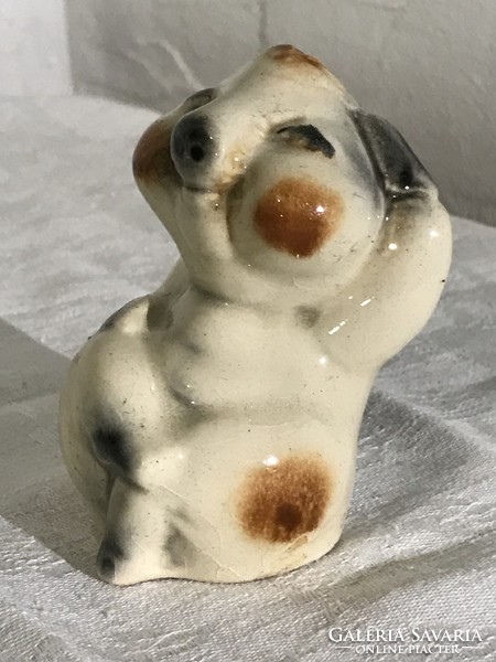 Mini piglet - retro faience piglet