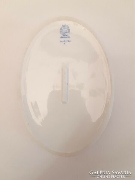 VBO Herendi Viktória mintás áttört tál tálka kínáló porcelán