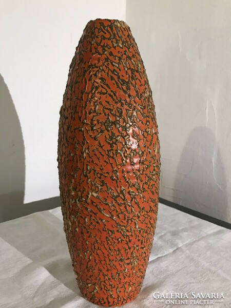Tófej decorative vase retro Hungarian vase