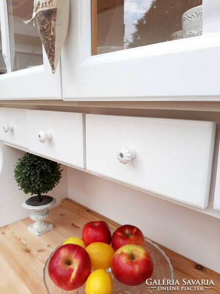 Provence, rustic, vintage, country style pine sideboard