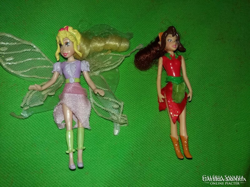 Bájos eredeti MATTEL Fairy tales kistündér 10 cm Barbie baba 2 darab egyben  a képek szerint