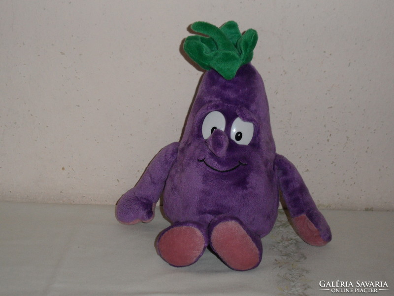 Eggplant plush figure