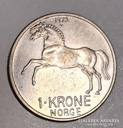 1 Korona Norvégország 1973. (246)