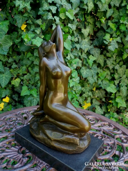 Female act - bronze sculpture