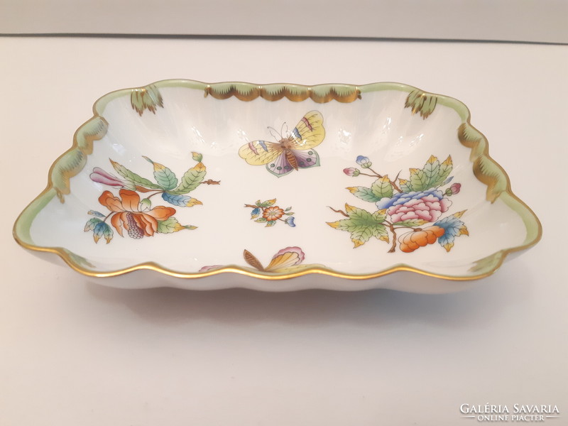 Vbo Herend Victoria patterned bowl offering porcelain