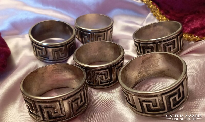 Silver plated napkin ring for sale