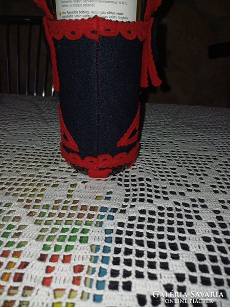 Handmade felt drink holder