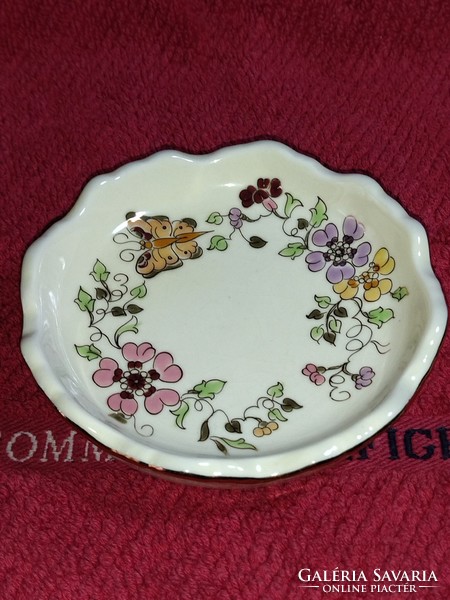 Beautiful Zsolnay butterfly ashtray never used