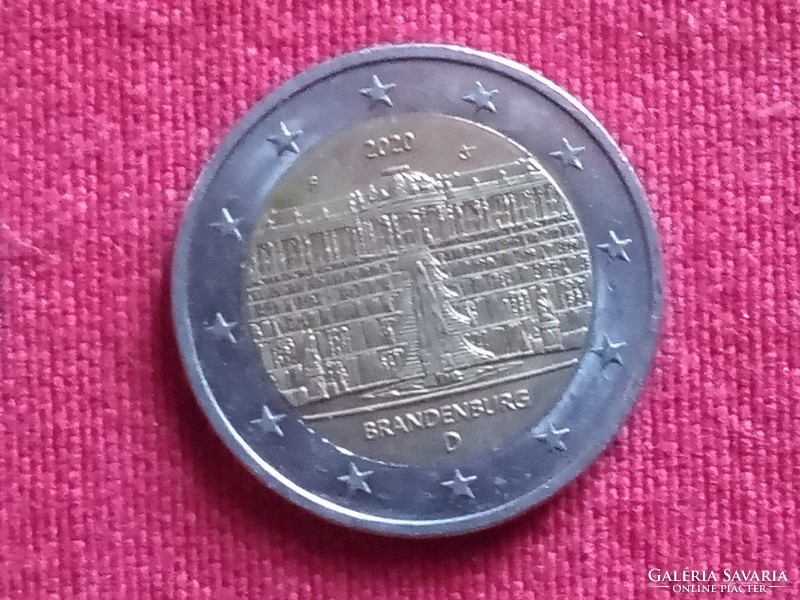 2 Euro jubilee medal collection from circulation in Germany
