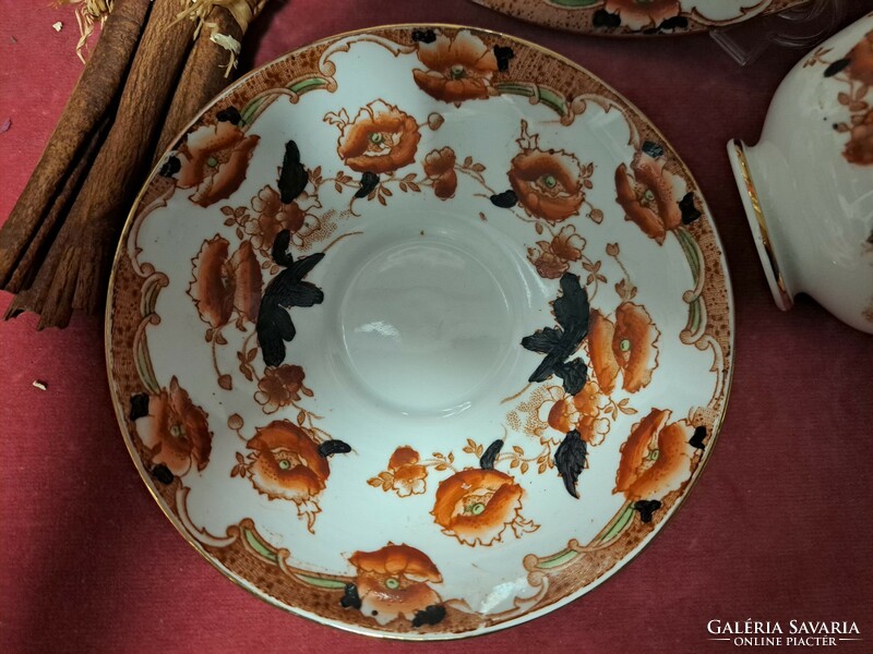 Antik Royal Albert Crown porcelán teás szett