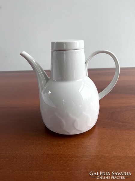 Rosenthal Studio Line, Bjørn Wiinblad tervezte "Lotus" porcelán teáskanna, kávéskanna