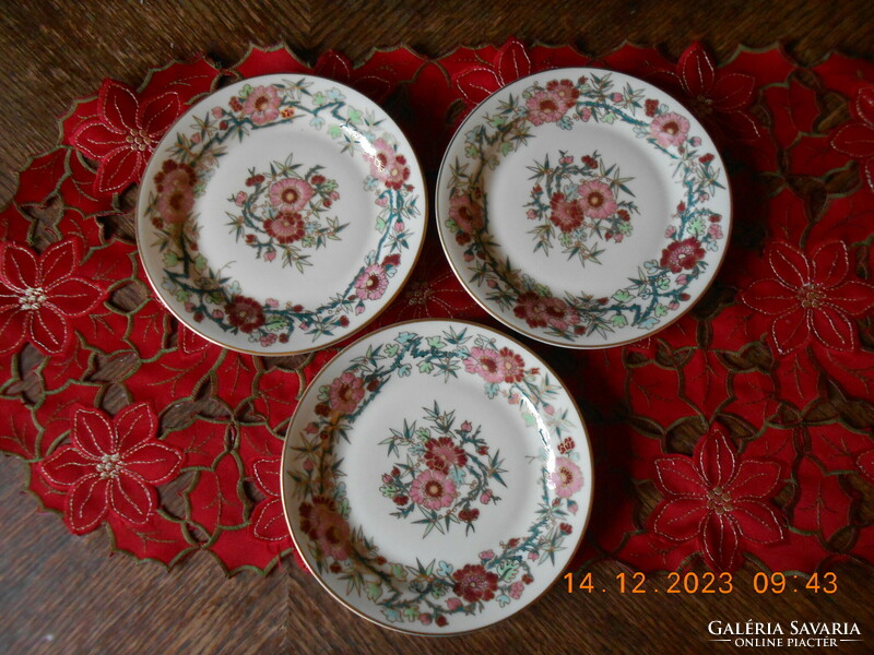 Zsolnay bamboo pattern cake / sandwich plate