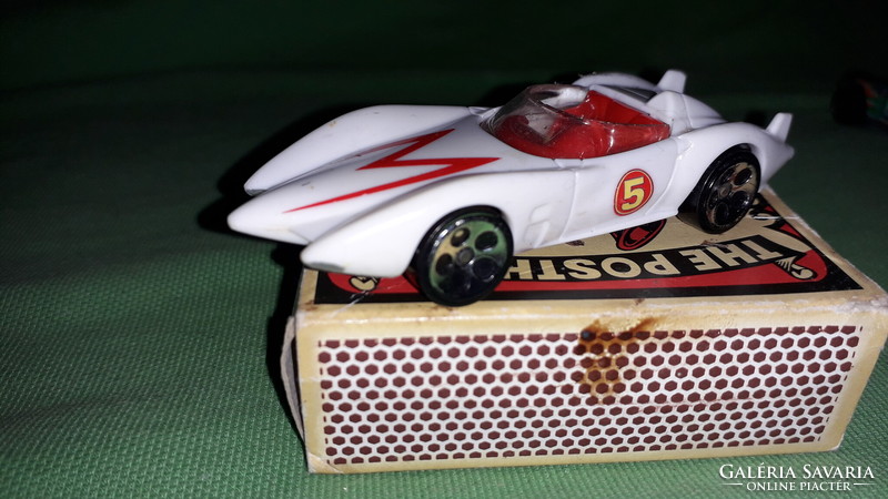 2007. Mattel - hot wheels - speed racer - mach 5 - 1:64 metal small car according to the pictures