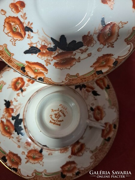 Antique royal albert crown porcelain tea set