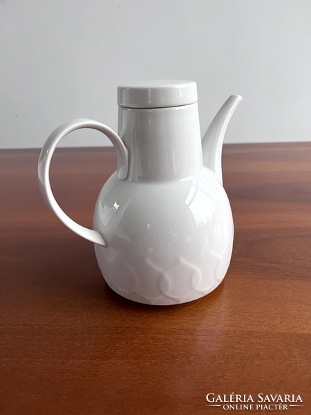 Rosenthal Studio Line, Bjørn Wiinblad tervezte "Lotus" porcelán teáskanna, kávéskanna