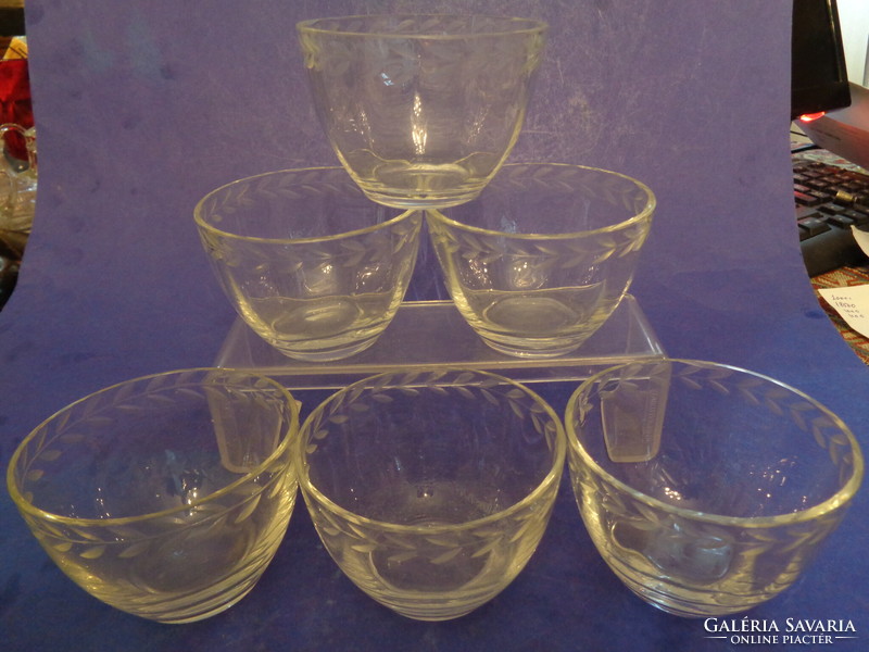 Pudding dessert glasses ca. 1920