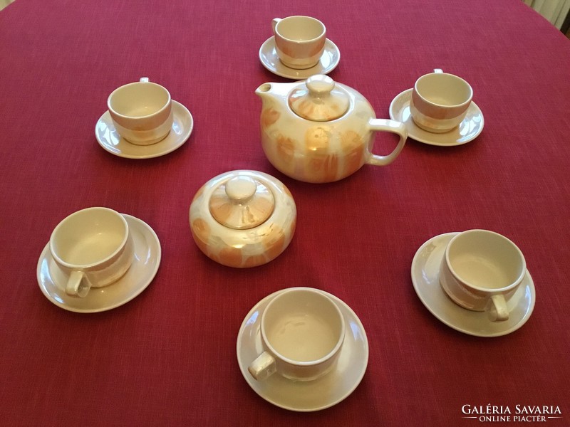 Coffee set - elegant, ceramic, pastel color