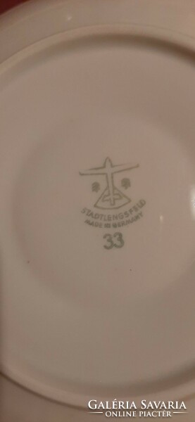 Porcelain tableware, stadtlengsfeld, 19 pieces