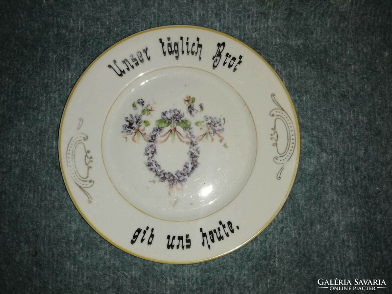Régi porcelán tányér (A4)