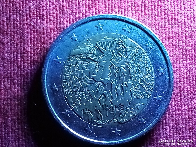 2 Euro 30th Anniversary - the fall of the Berlin Wall 2019 anniversary coin
