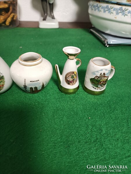 Small porcelain souvenirs