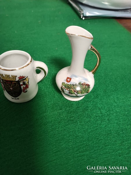 Small porcelain souvenirs