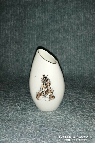 Aquincum porcelain Szeged memorial vase (a4)