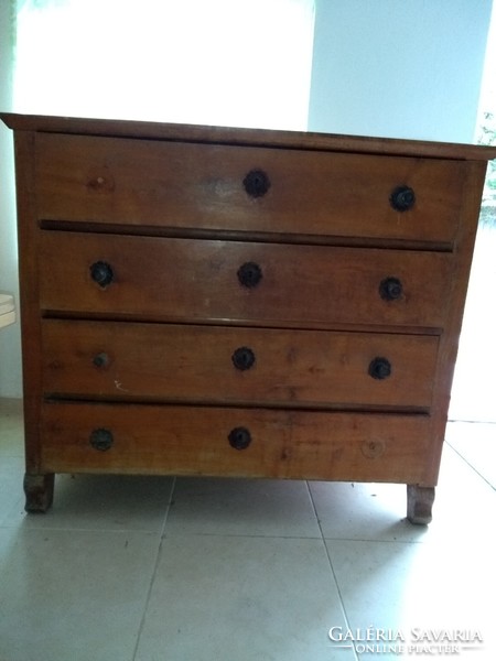 Biedermeier antique chest of drawers