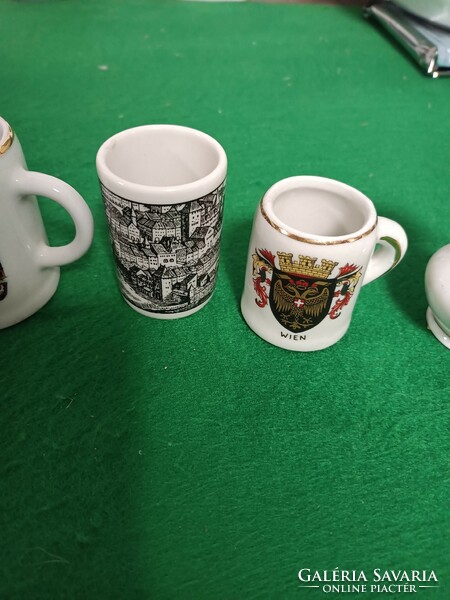 Small porcelain souvenirs