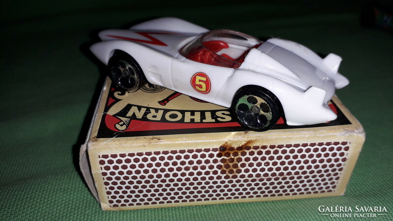 2007. Mattel - hot wheels - speed racer - mach 5 - 1:64 metal small car according to the pictures