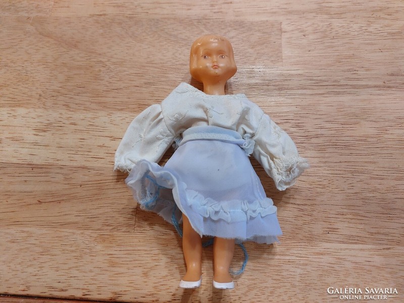 (K) old marked and serially numbered doll approx. 15 cm