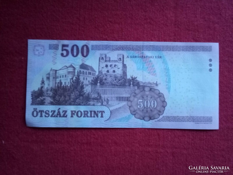 500 Ft papír pénz hajtatlan gyönyörű állapotban 2013 UNC