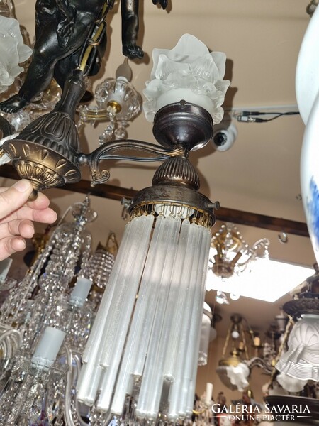 Old renovated angelic chandelier