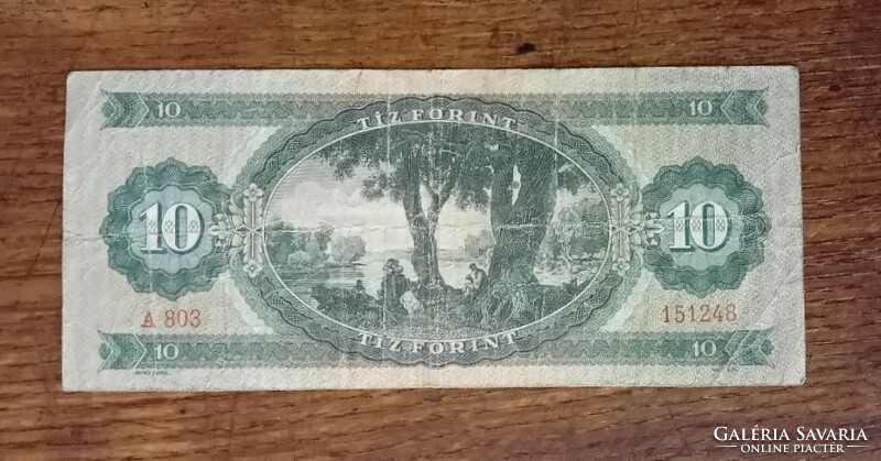 Tíz forint 1962