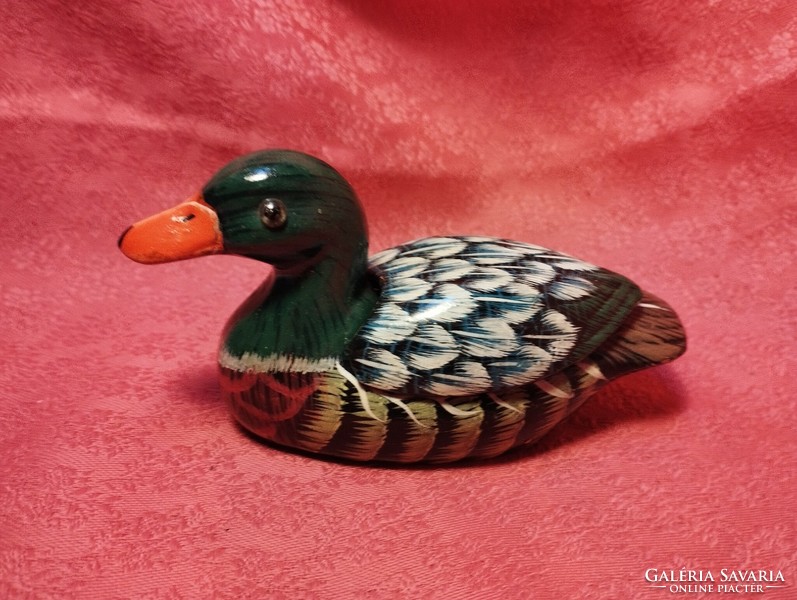 Jewelery holder wild duck ceramic