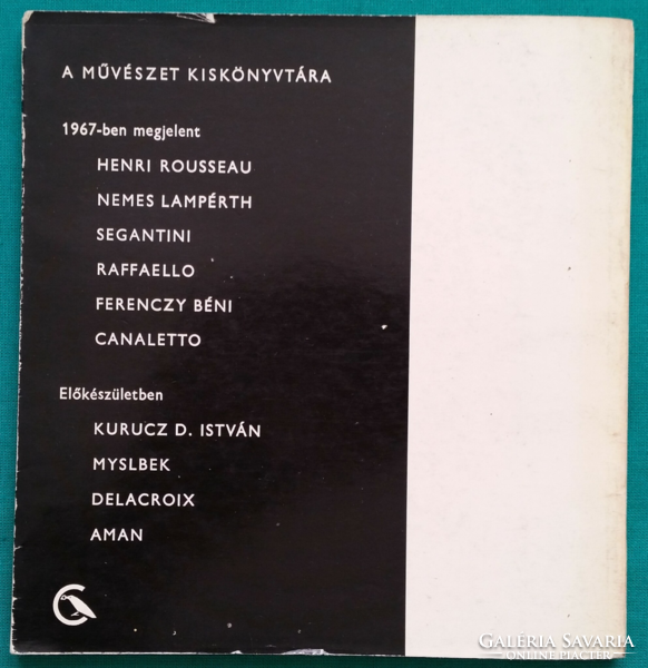 'Perneczky Géza: Klee - 	A művészet kiskönyvtára - Művészetek > Festészet