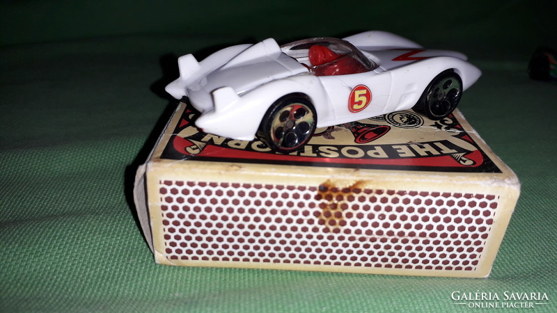 2007. Mattel - hot wheels - speed racer - mach 5 - 1:64 metal small car according to the pictures