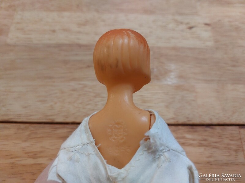 (K) old marked and serially numbered doll approx. 15 cm