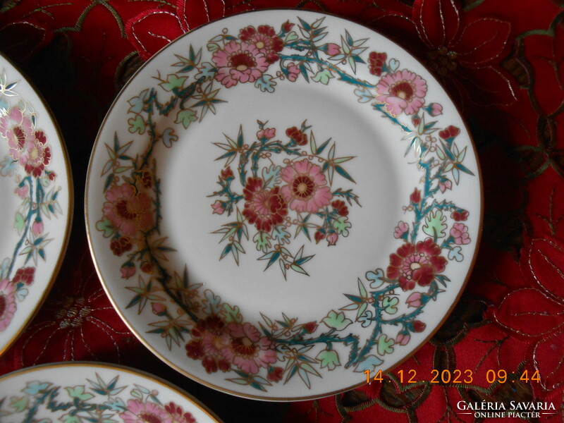 Zsolnay bamboo pattern cake / sandwich plate