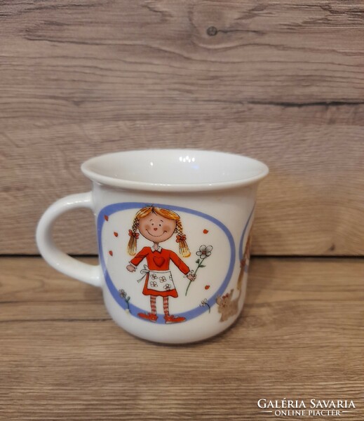 Children's porcelain mug