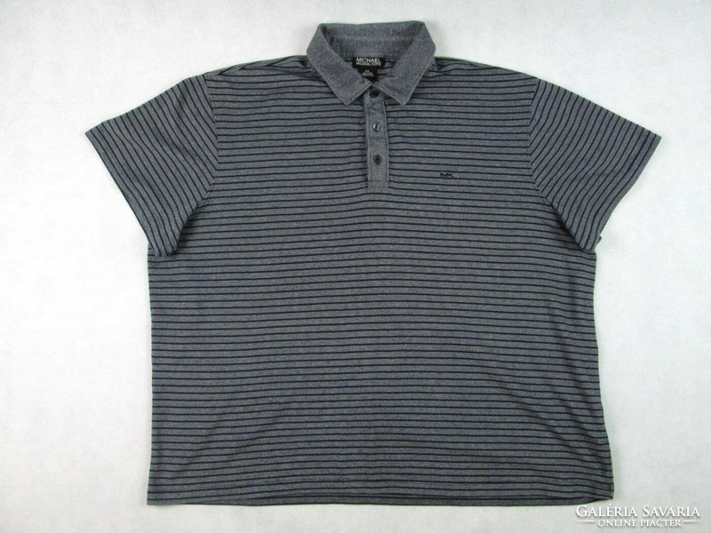 Original michael kors (2xl) elegant short sleeve men's collared T-shirt