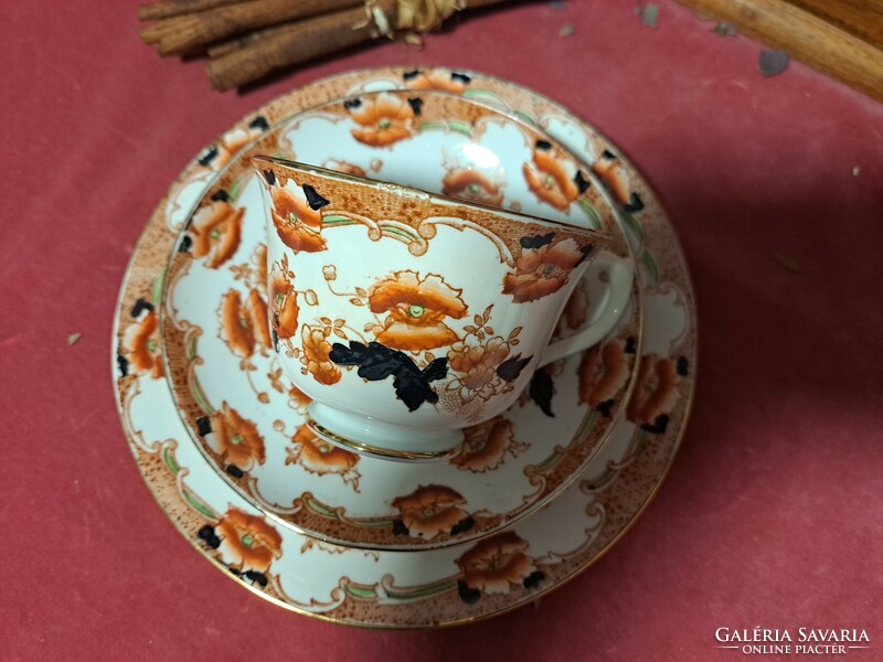 Antik Royal Albert Crown porcelán teás szett
