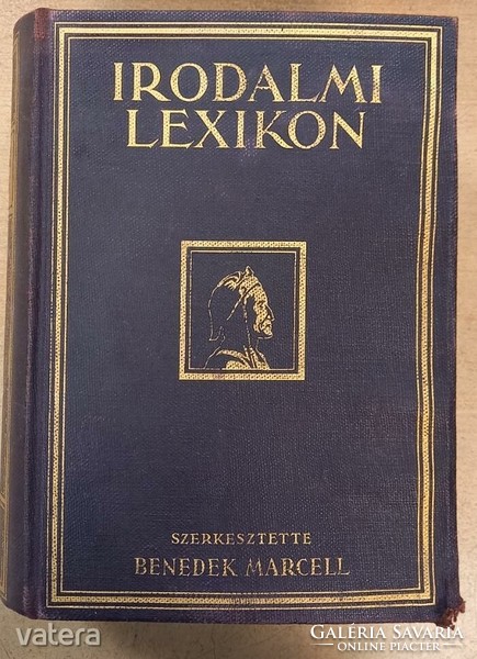 Benedek marcel ed.: Literary lexicon 1927 published by Andor the winner, Budapest