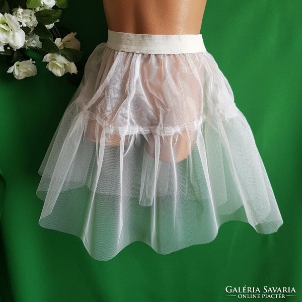 Wedding asz57 - white ruffled children's petticoat (for adults too!)
